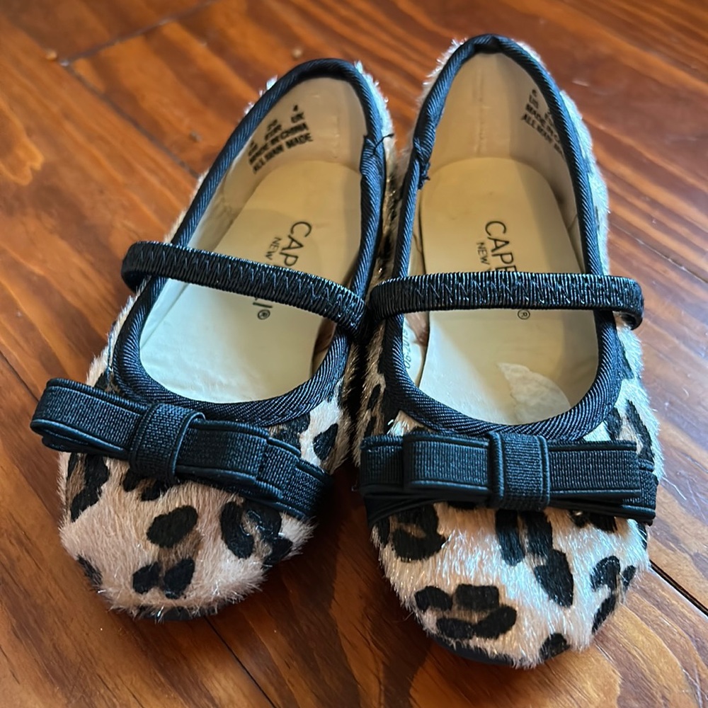 Leopard ballet shoes for toddlers!